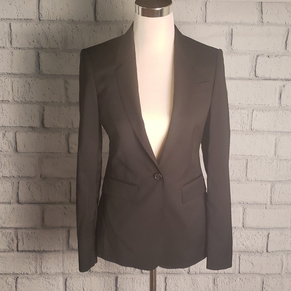 Burberry Women's Single Button Blazer Jacket - Picture 2 of 14